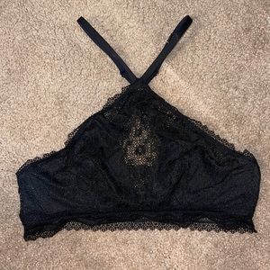 Victoria’s Secret black lace bralette